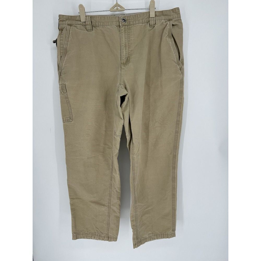 Columbia Canvas Pants Mens 36x30 Hiking Outdoor‎ Casual Chino 100% Cotton Cargo